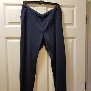 RBX Navy workout fleece lined legging size XXL